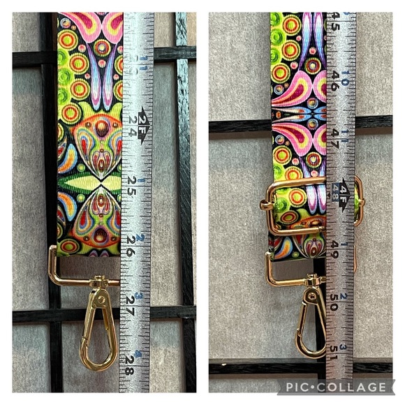 Colorful Patterned Bag Strap - Picture 9 of 9